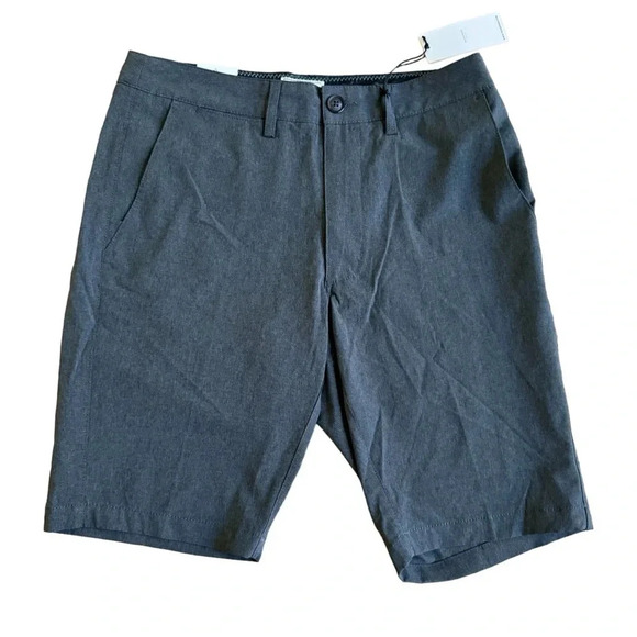 7 Diamonds Grey Charcoal Hybrid Stretch Shorts Athletic Casual 29 NWT - Picture 1 of 11